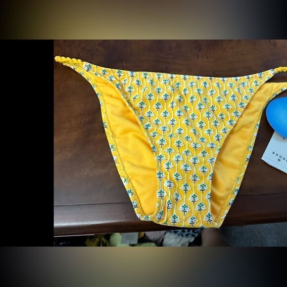 RHODE x Target Dainty Lotus-Print High-Leg Cheeky Bikini Bottom NWT Sz XL or XXL - Picture 3 of 6